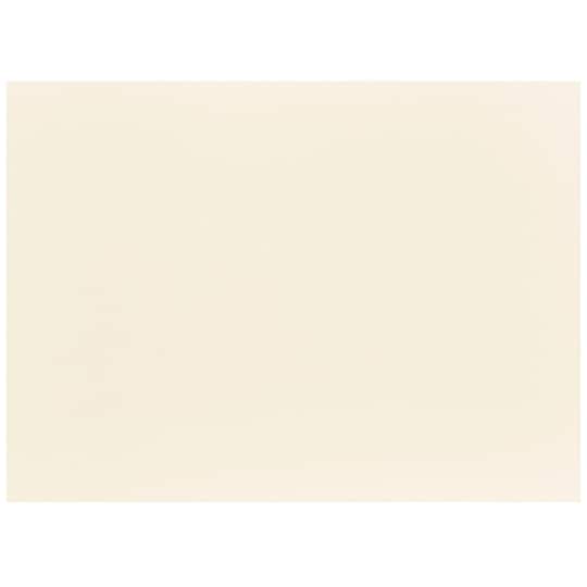 JAM Paper 5" x 7" Ivory Blank Flat Note Cards